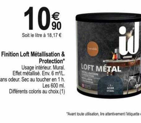 finition loft métallisation & protection