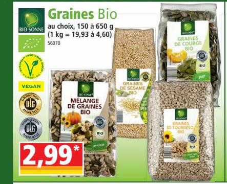 graines bio bio sonne
