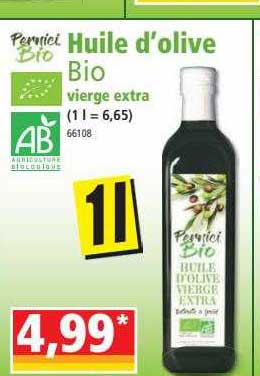 Huile D'olive Bio Vierge Extra