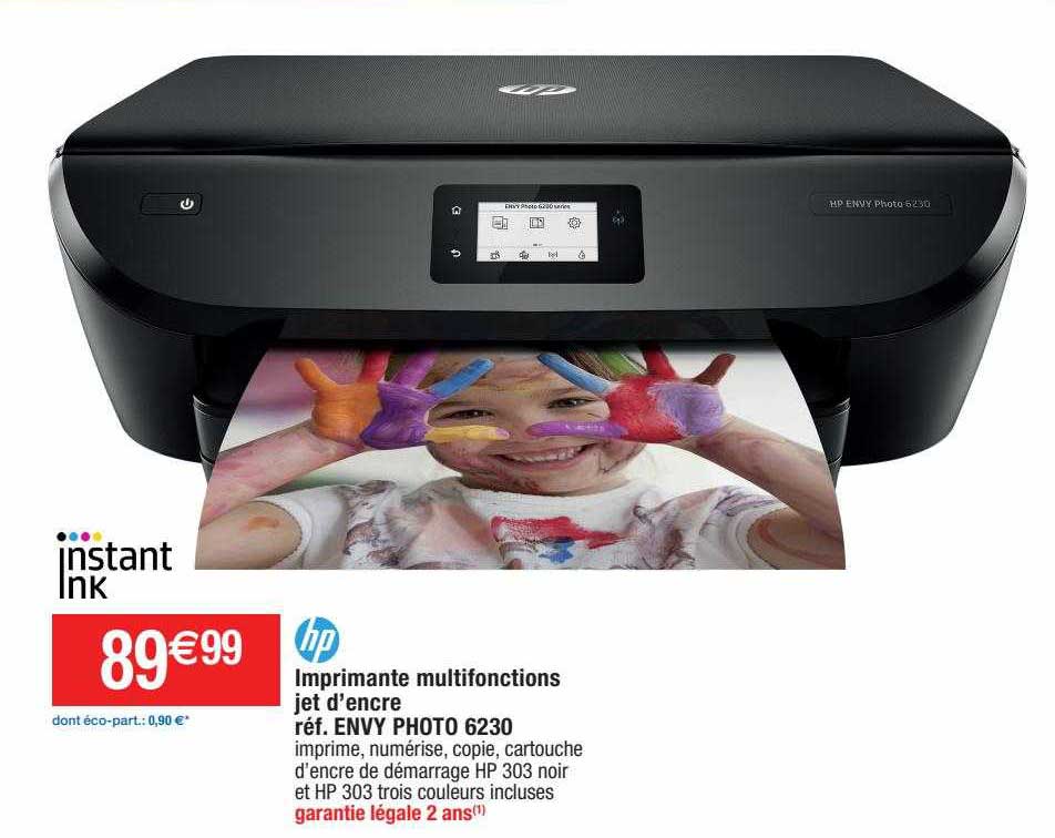 imprimante multifonctions jet d'encre hp