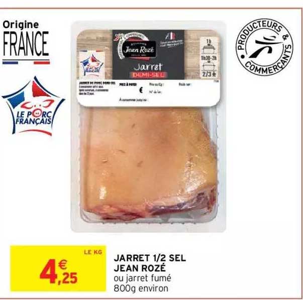 jarret 1-2 sel jean rozé