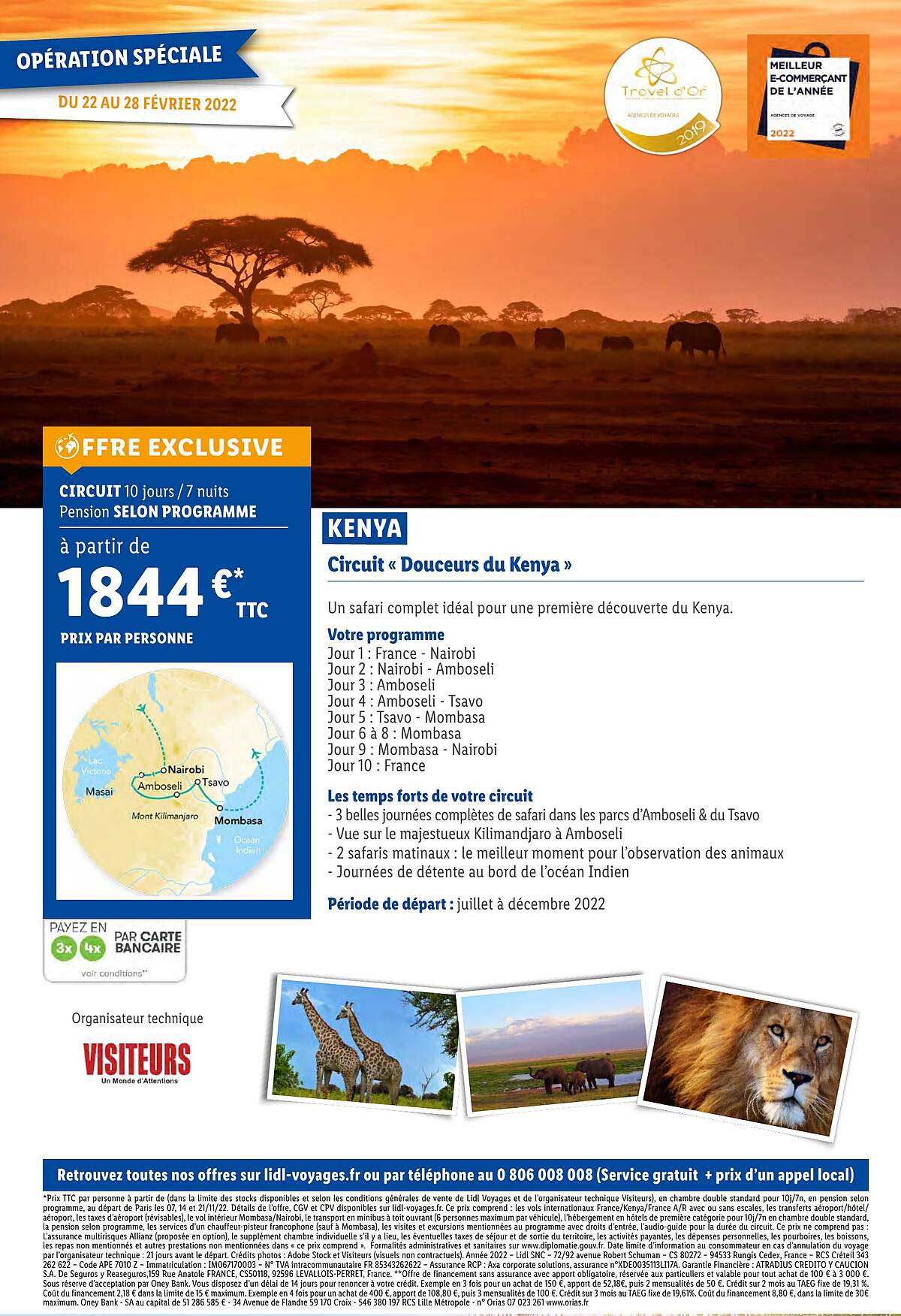 kenya : circuit + douceurs du kenya