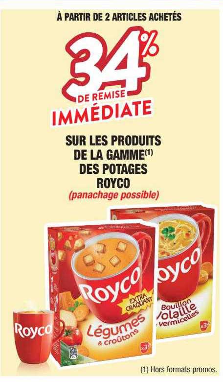 La Gamme Des Potages Royco
