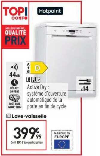 lave-vaisselle hotpoint