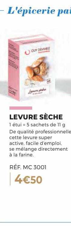 levure sèche