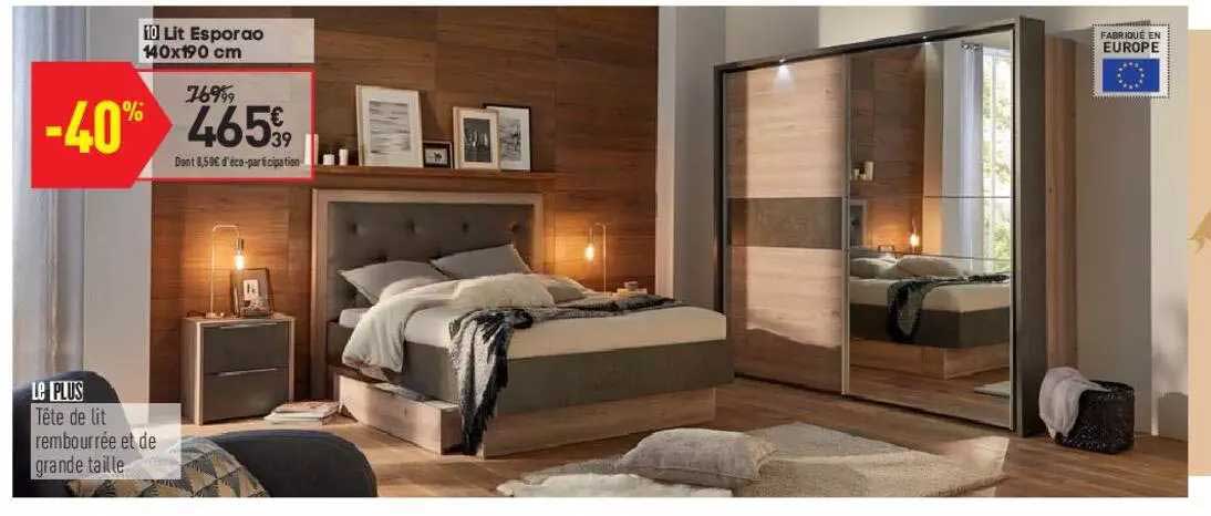 lit esporao 140 x 190 cm