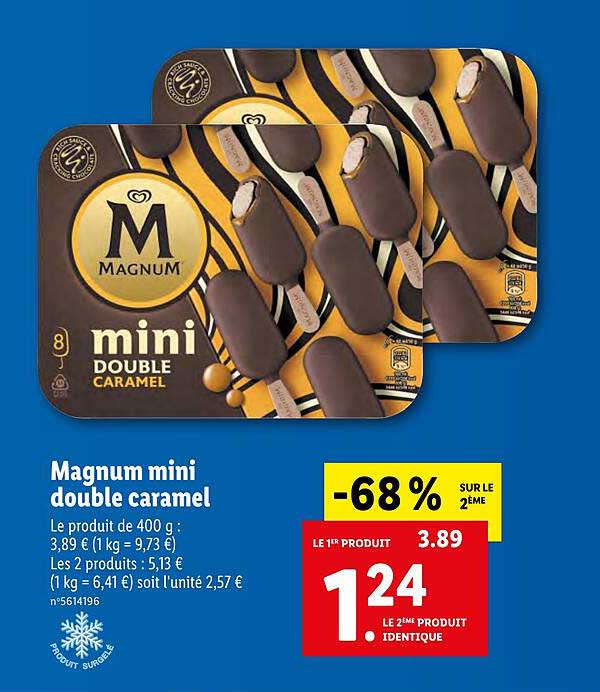 Magnum Mini Double Caramel