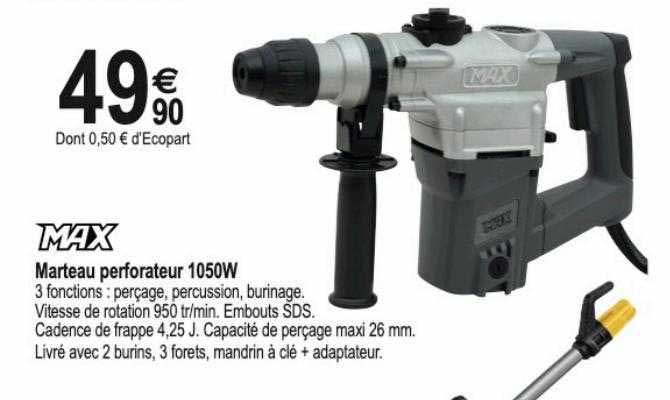Marteau Perforateur 1050w Max