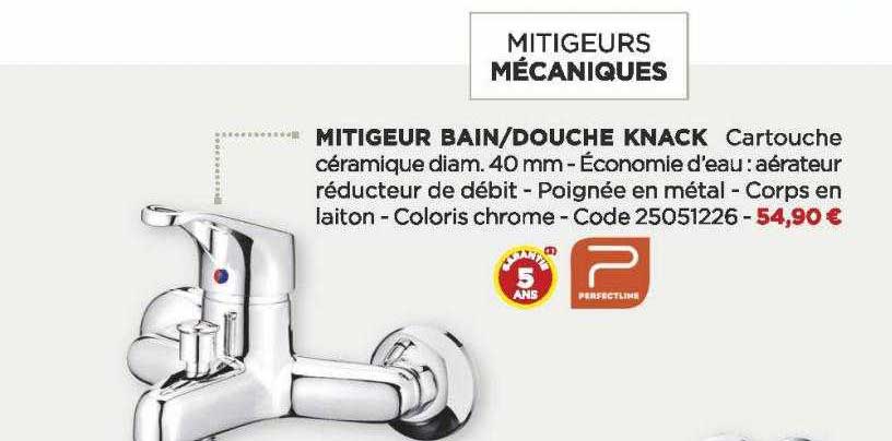 mitigeur bain-douche knack