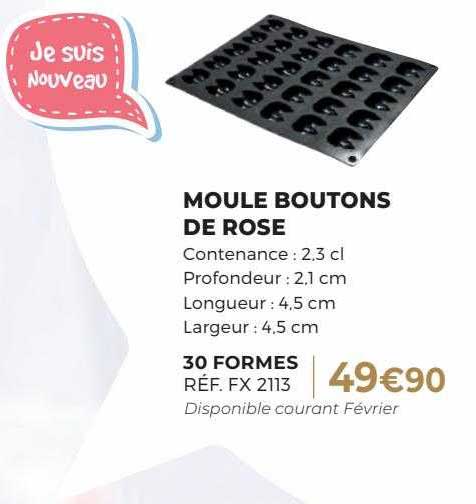 Moule Boutons De Rose