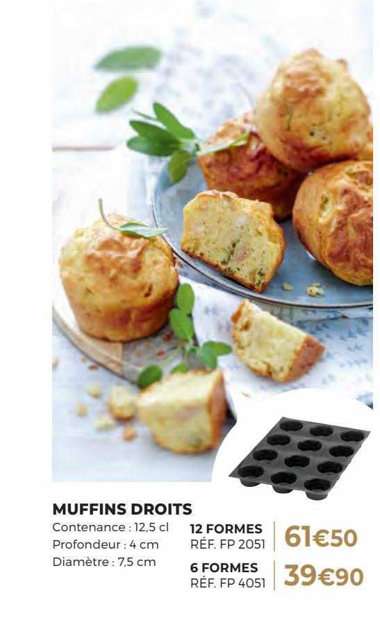 muffins droits