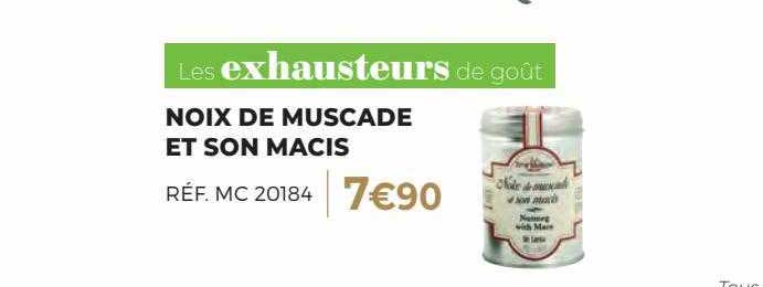 noix de muscade et son macis