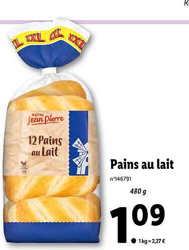 pains au lait maître jean pierre