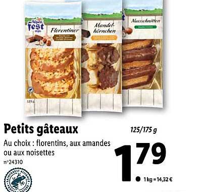 petits gâteau alpen fest style