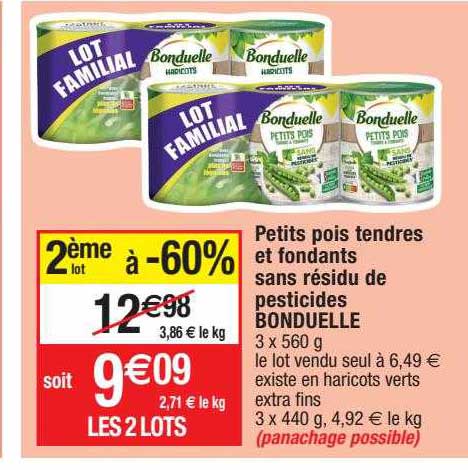 petits pois tendres et fondants sans résidu de pesticides bonduelle