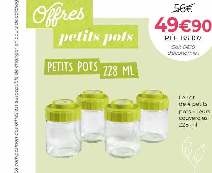 petits pots 228 ml