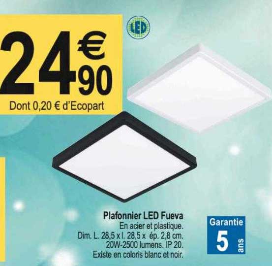 Plafonnier Led Fueva
