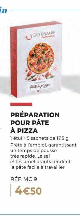 Préparation Pour Pâte à Pizza