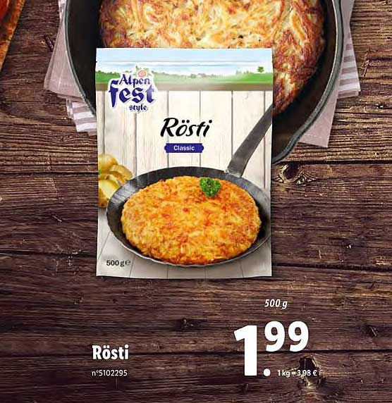 rösti alpen fest style