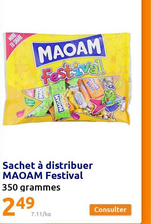 Sachet à Distribuer Maoam Festival
