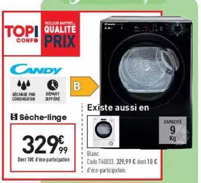 sèche-linge candy