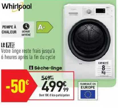sèche-linge whirlpool