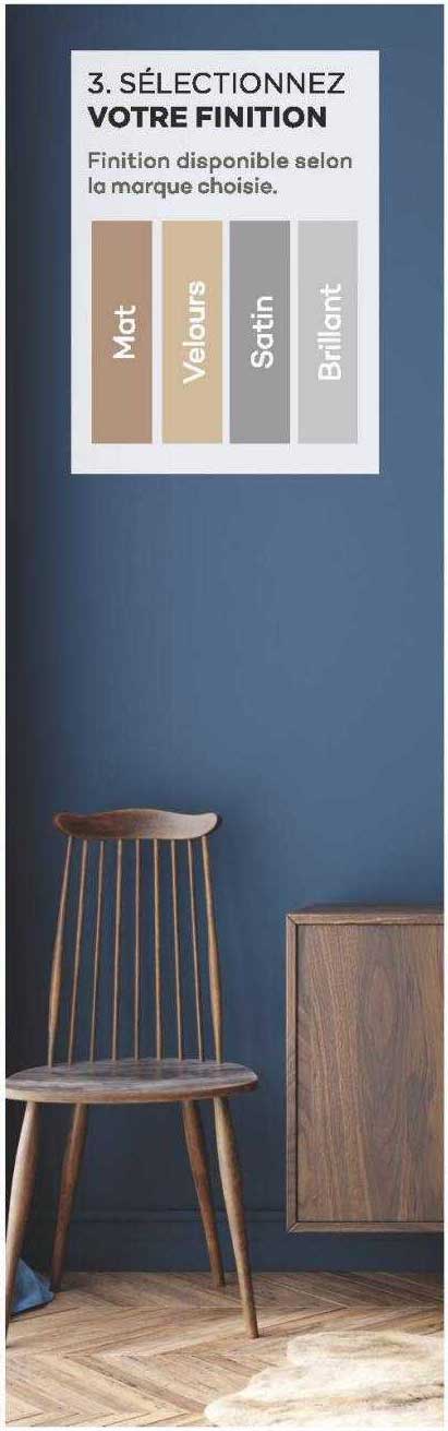 sélectionnez votre finition