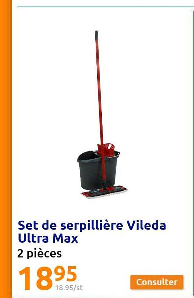 set de serpillière vileda ultra max