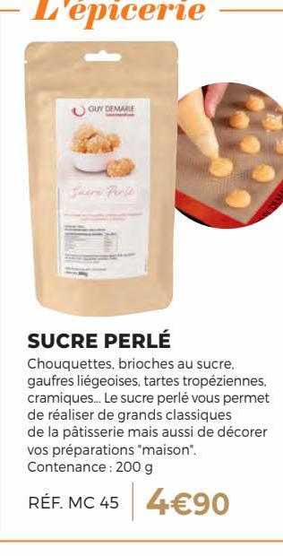 Sucre Perlé