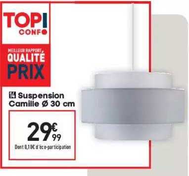 suspension camille ø 30 cm