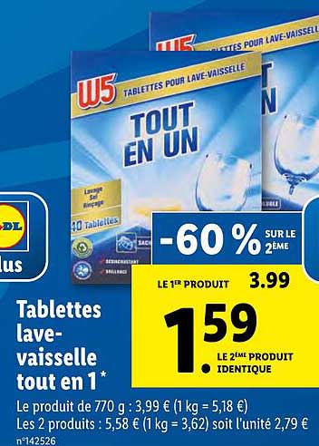 Tablettes Lave-vaisselle Tout En 1