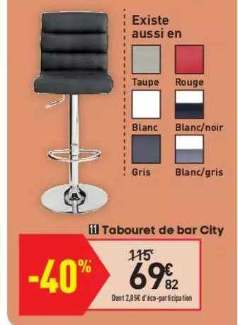 Tabouret De Bar City