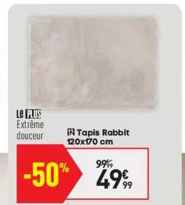 tapis rabbit 120 x 170 cm
