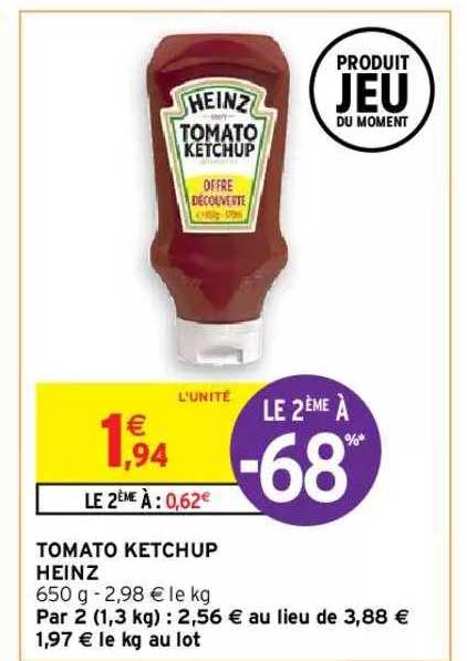 tomato ketchup heinz