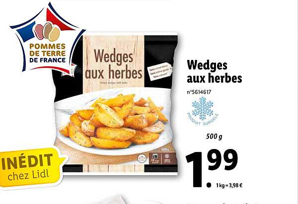 Wedges Aux Herbes