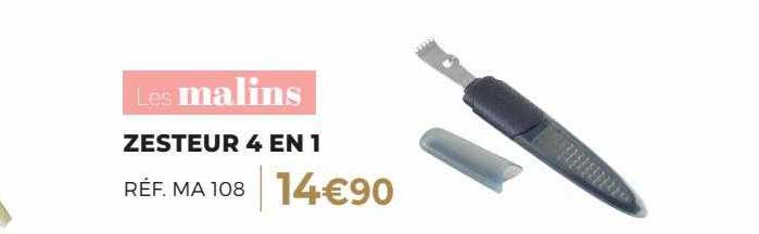 zesteur 4 en 1 les malins