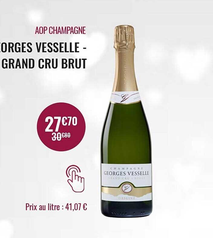 Aop Champagne Georges Vesselle - Grand Cru Brut