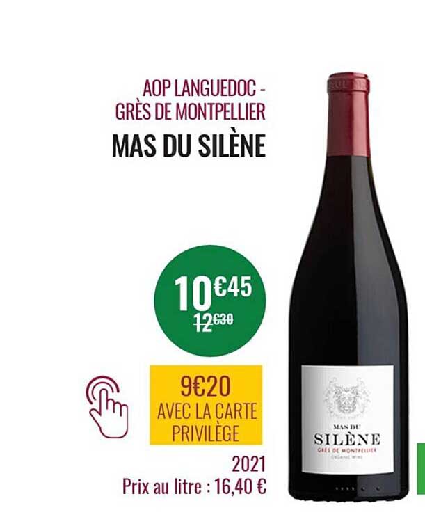 aop languedoc - grès de montpellier mas du silène
