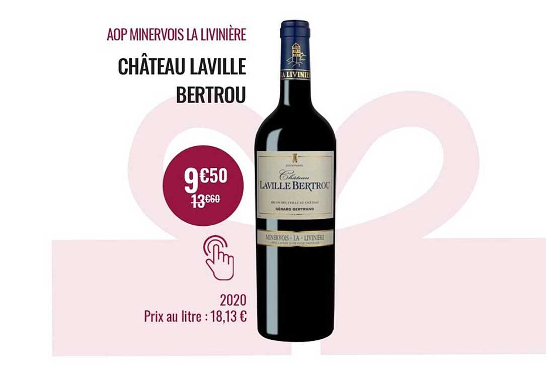 Aop Minervois La Livinière Château Laville Bertrou