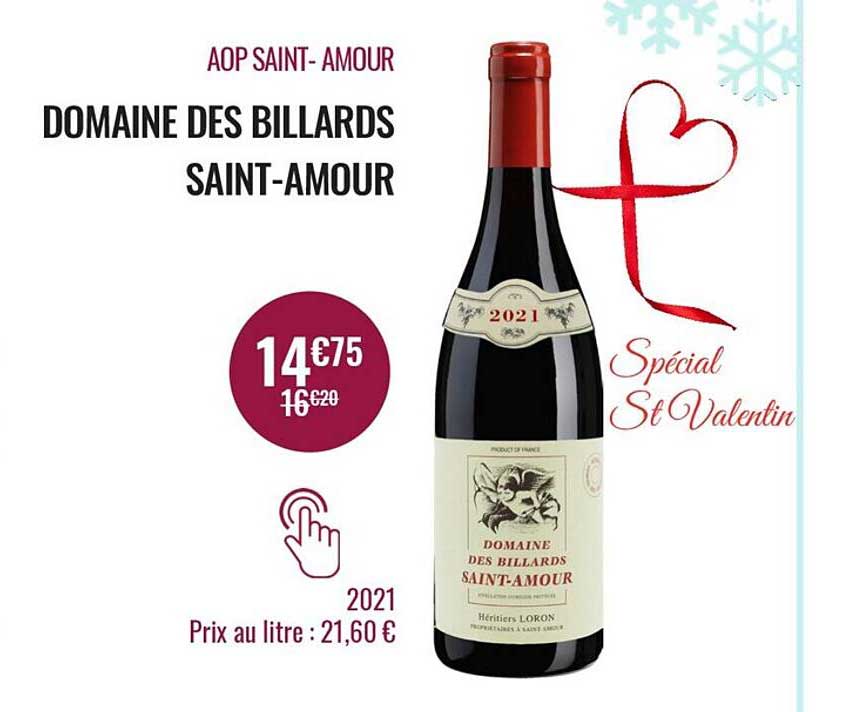 aop saint-amour domaine des billards saint-amour