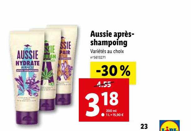 aussie après-shampoing