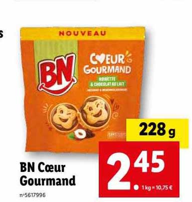 Bn Cœur Gourmand