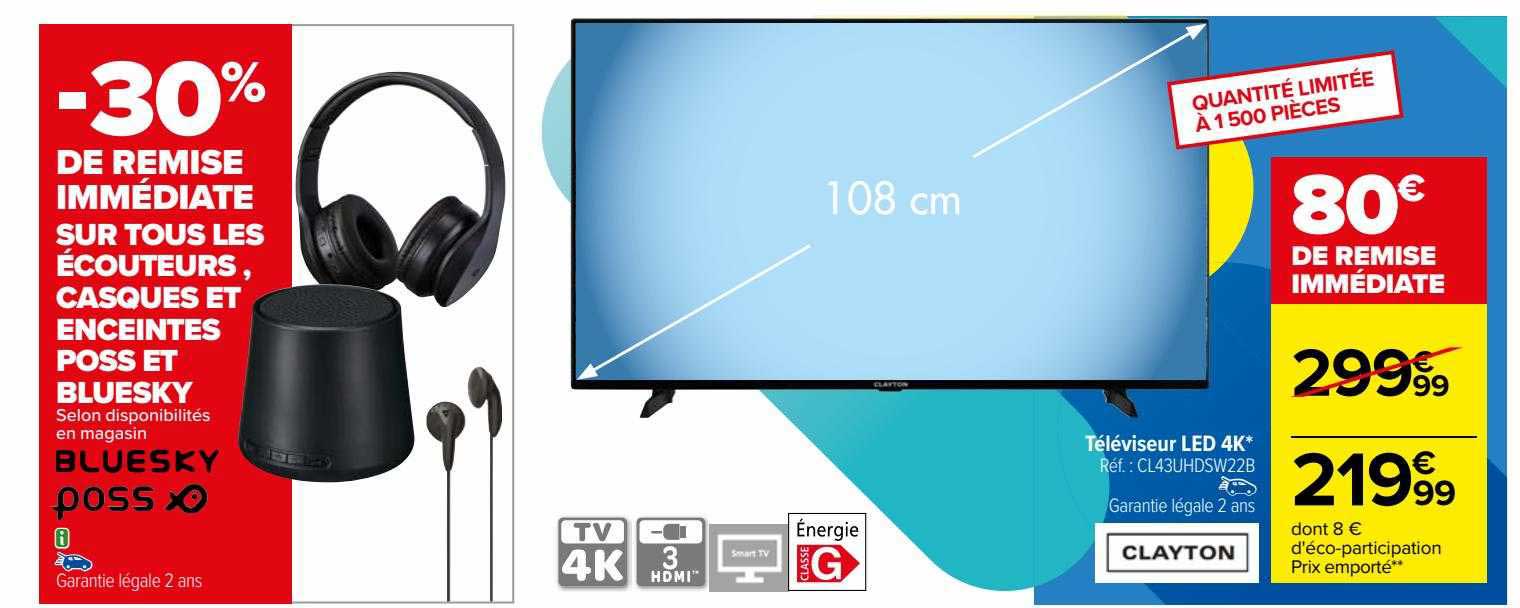 écouteurs, casques et enceintes poss et bluesky