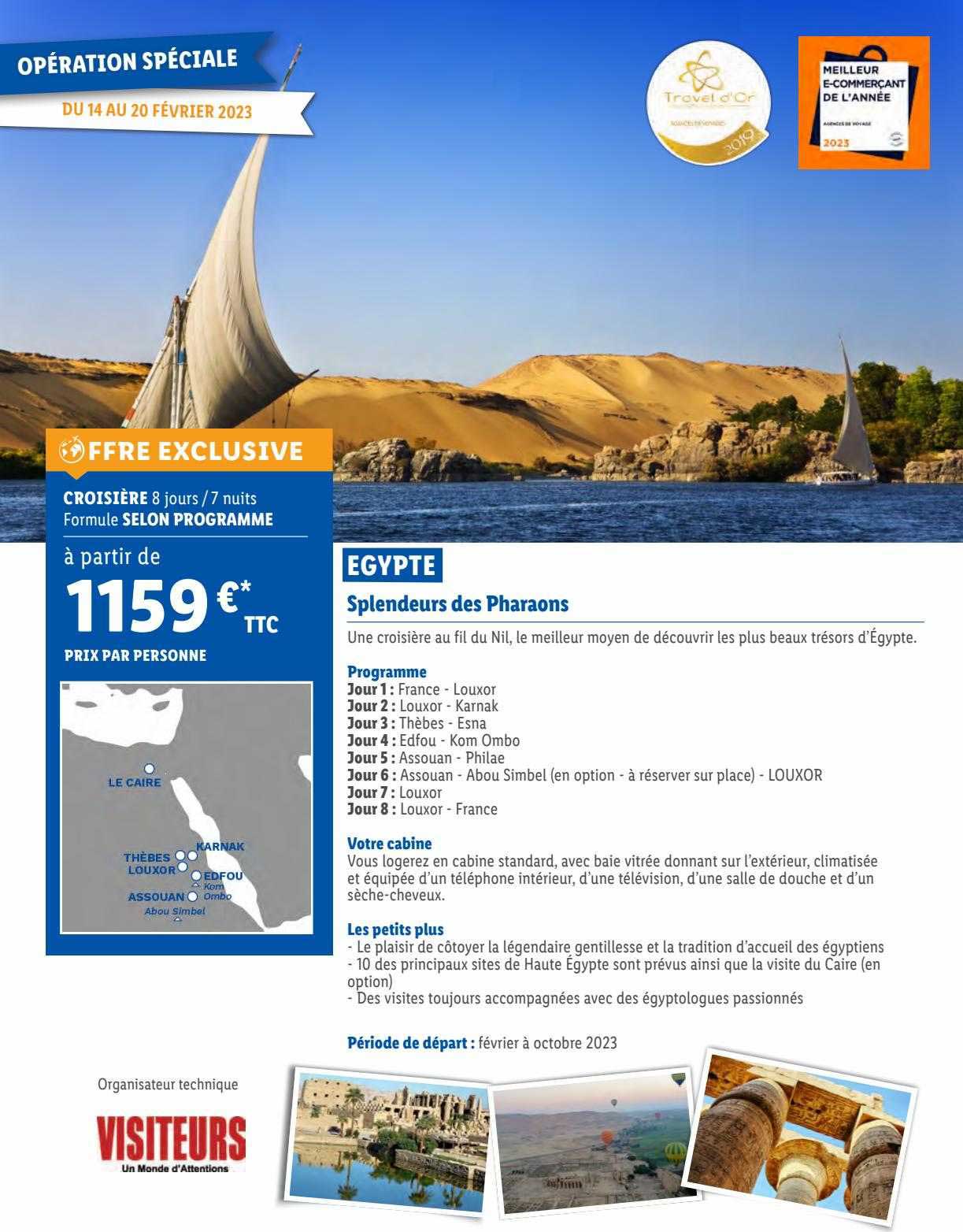 egypte splendeurs des pharaons