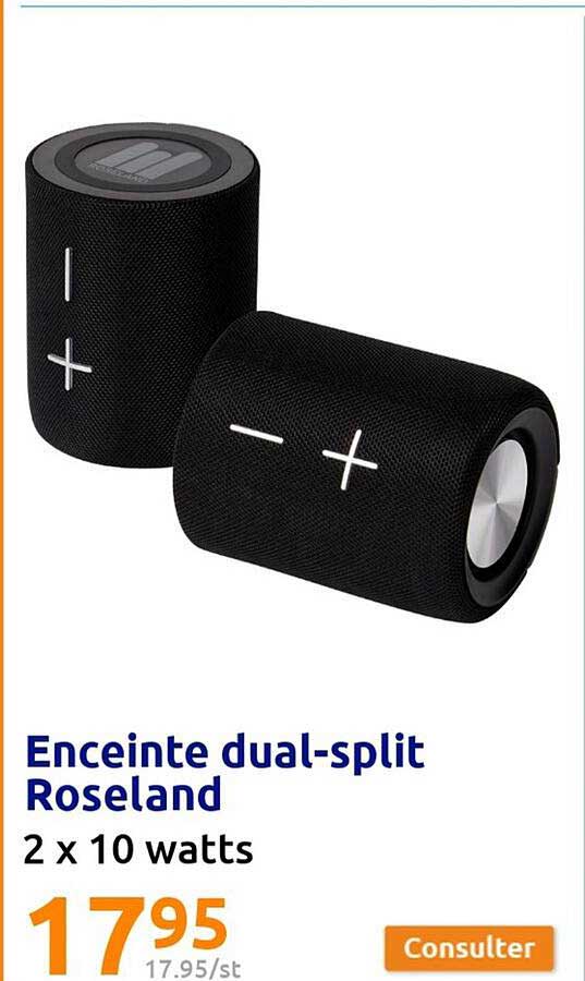 enceinte dual-split roseland