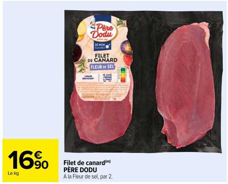 filet de canard père dodu