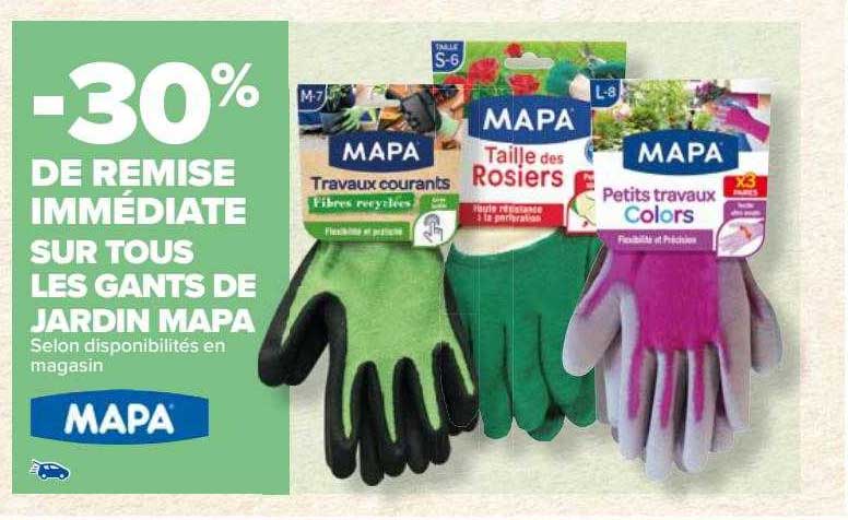 Gants De Jardin Mapa