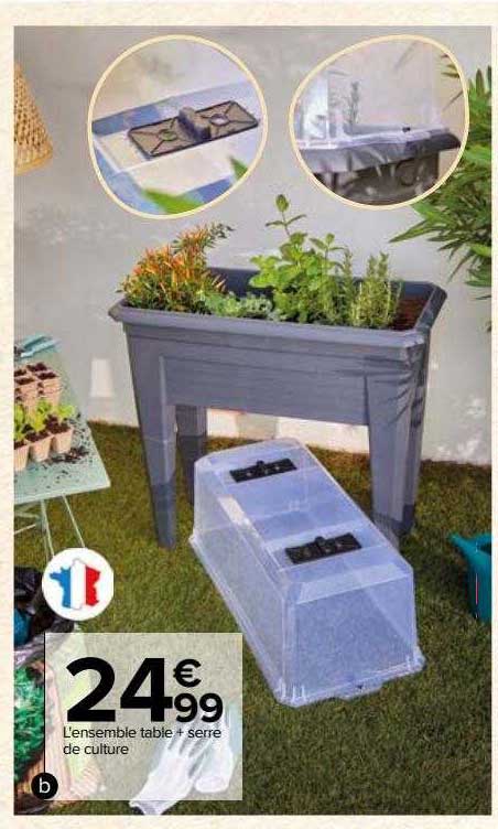 l'ensemble table série de culture