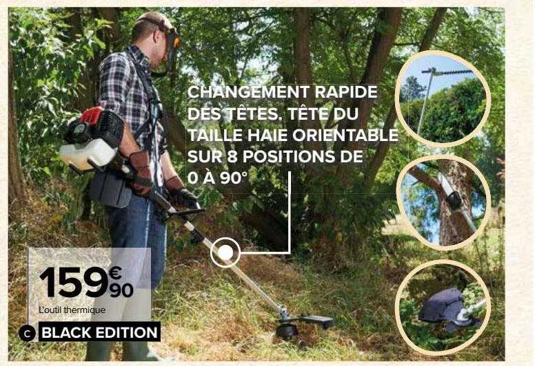 l'outil thermique black édition