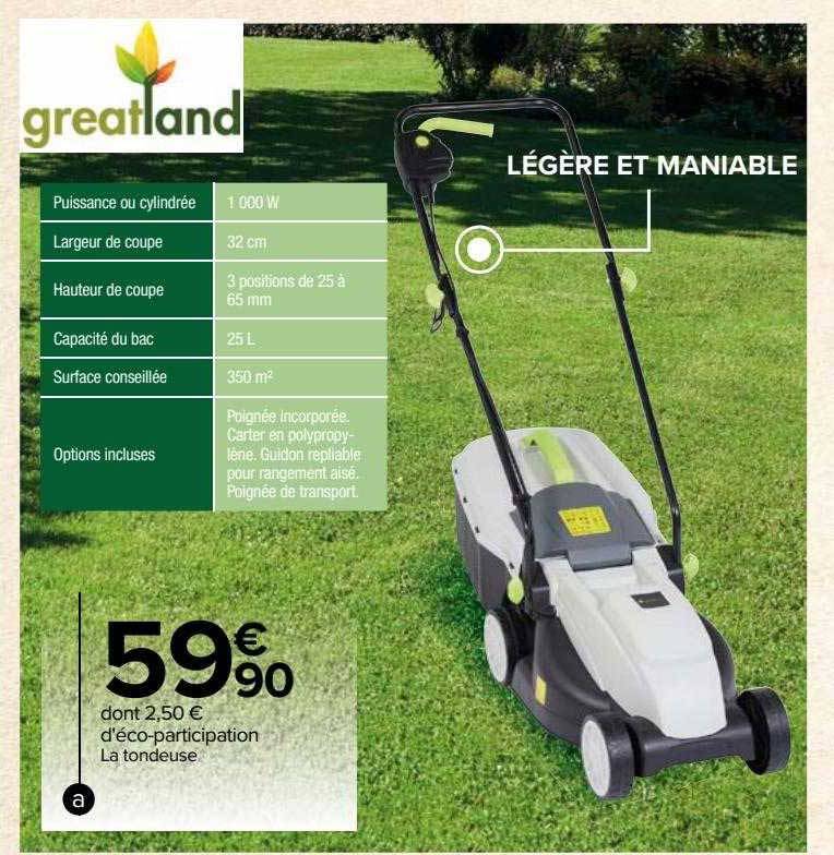 la tondeuse greatland